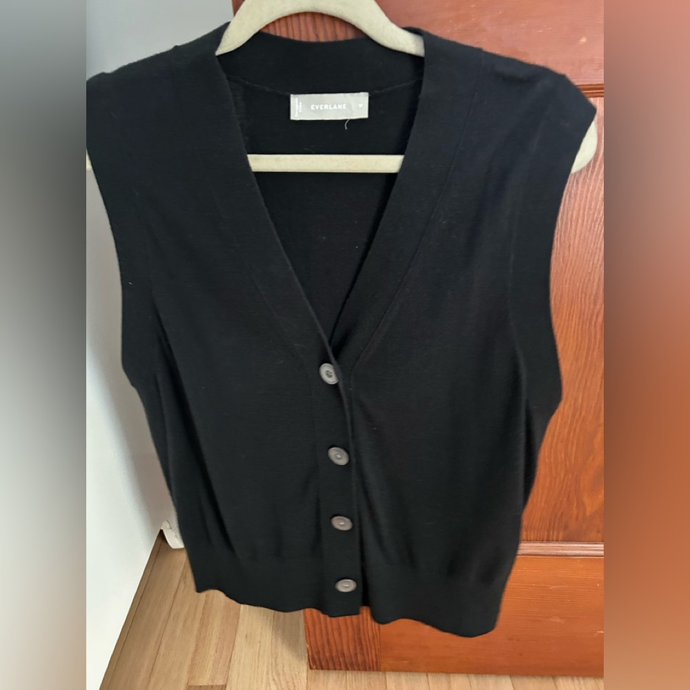 Everlane- The Cotton- Merino Sweater Vest